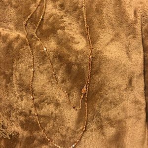 Kendra Scott Rose Gold Double Chain